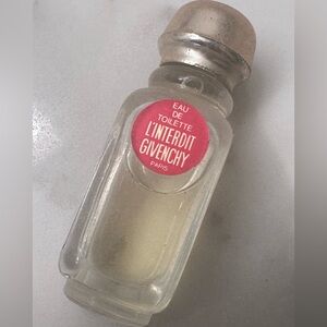 Givenchy L’Interdit miniature glass bottle cologne perfume
